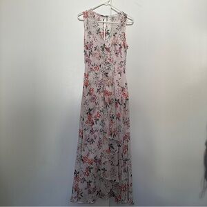 Calvin Klein Floral Print Maxi Dress